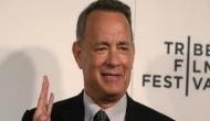 Tom Hanks gets into character for Spielberg's next