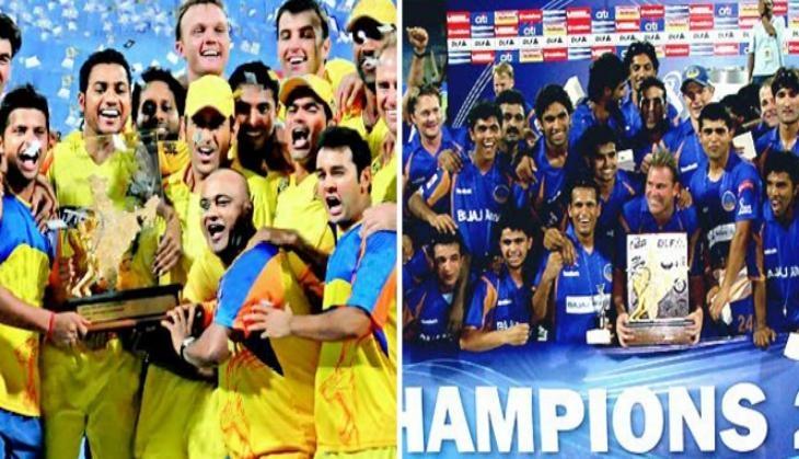 rajasthan royals and chennai super kings