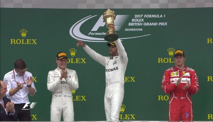 Hamilton wins fifth British GP at Silverstone, Vettel finishes seventh