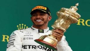 Lewis Hamilton becomes 3rd driver to win a fifth F1 title