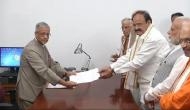Venkaiah Naidu files nomination for Vice-Presidential election