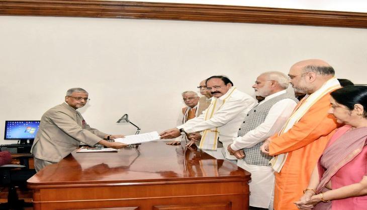 venkaiah nomination