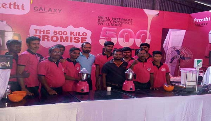 Preethi Kitchen Appliances enters Global Book of World Records