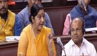 Opposition moves privilege motion against Sushma Swaraj