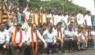 Anti-Hindi row: KRV activists demand signboards to have 70 percent Kannada