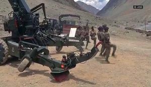 J-K: Army personnel display Bofors gun on Kargil Day celebrations