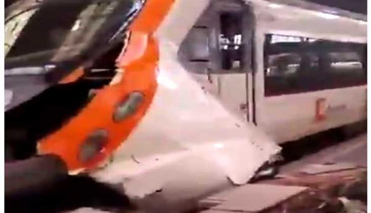 Spain: 40 injured in train accident in Barcelona
