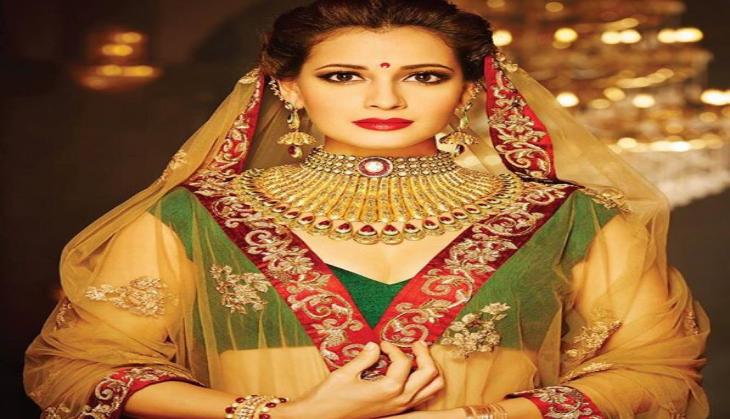 Dia Mirza turns Radha for Anju Modi's show at ICW