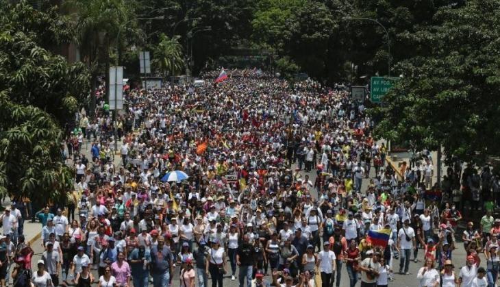 Venezuelan protesters