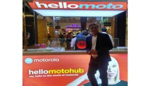 Motorola launches 'Moto Hub' exclusive retail stores in India