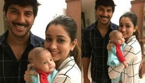 Dulquer Salmaan - Amaal Sufiya's cute little princess Maryam Ameerah Salmaan's picture goes viral