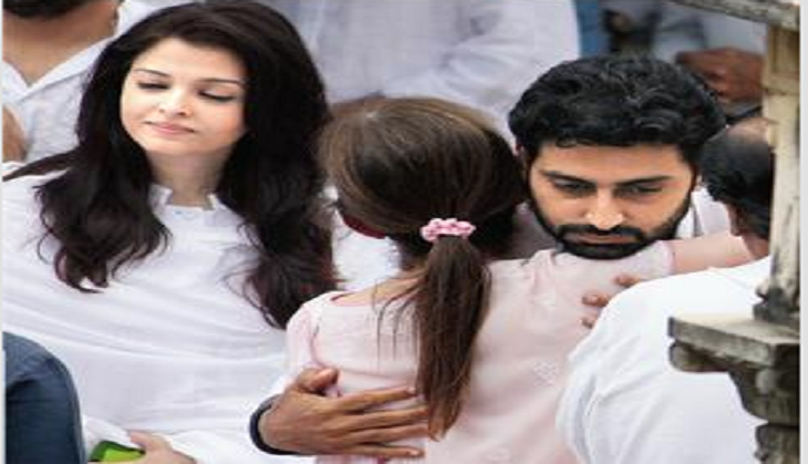 Aishwarya immerses father's ashes at Sangam