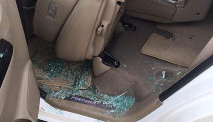 RAHUL GANDHI CAR ATTACK