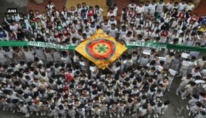 Students send 100-feet long Rakhi for Indian Soldiers