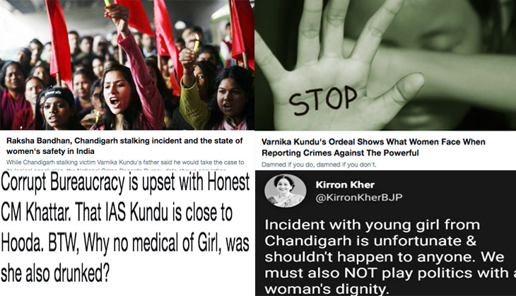 Varnika Kundu stalking case plays out online as both parties take to social media