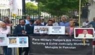 London: MQM protests against Pakistan over human rights violations