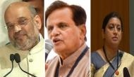 Gujarat RS polls: Amit Shah, Smriti Irani, Ahmed Patel in fray today