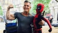 Josh Brolin's 'Cable' chills with little Deadpool on sets of sequel