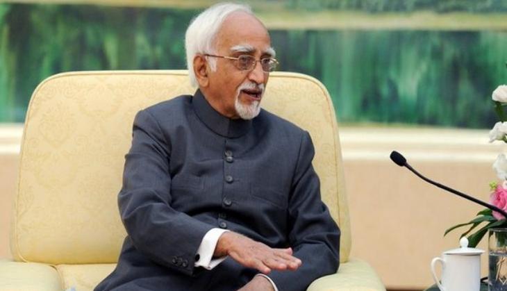 Hamid Ansari playing politics by making remarks on sensitive issues: BJP