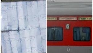 Crude bomb defused onboard train in Amethi, threat letter found