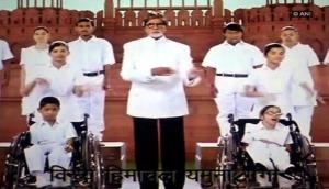 Big B features in new video of 'sign language' National Anthem