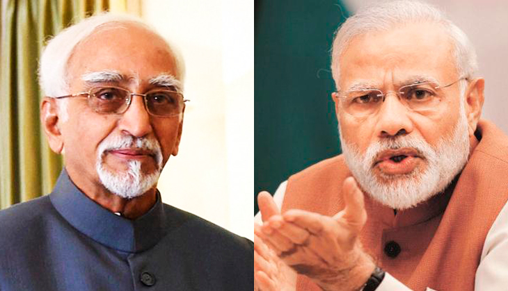 PM Modi's jibe at Hamid Ansari proves he is the commander of troll-brigade: Opposition