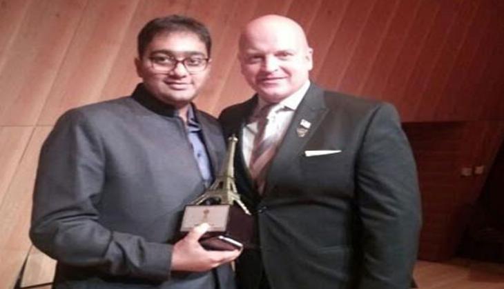 Paris Excellence Award bestowed upon Ushik Gala