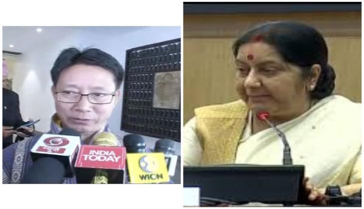 Sushma Swaraj, Bhutan FM reviewed all aspects of New Delhi-Thimpu 'wide-ranging' partnership: MEA