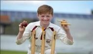 13-year-old Luke Robinson bags six wickets in an over!