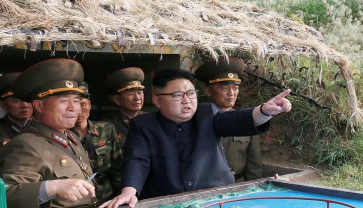 Satellite images show North Korea testing submarine missile