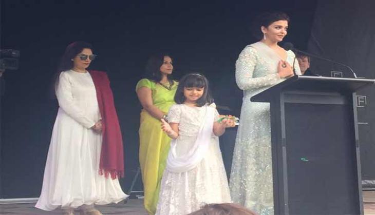 Aishwarya becomes 1st woman to raise Indian flag at IFFM2017