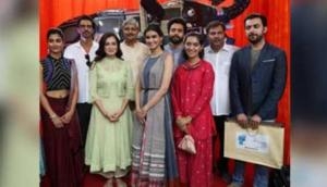 Dia Mirza, Arjun Rampal and other Bollywood celebrities at the launch of 'Gaj Yatra'