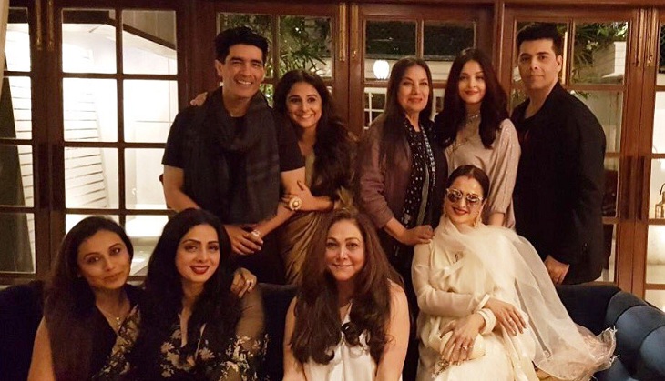 Aishwarya Rai Bachchan and Rani Mukerji attend Sridevi’s party