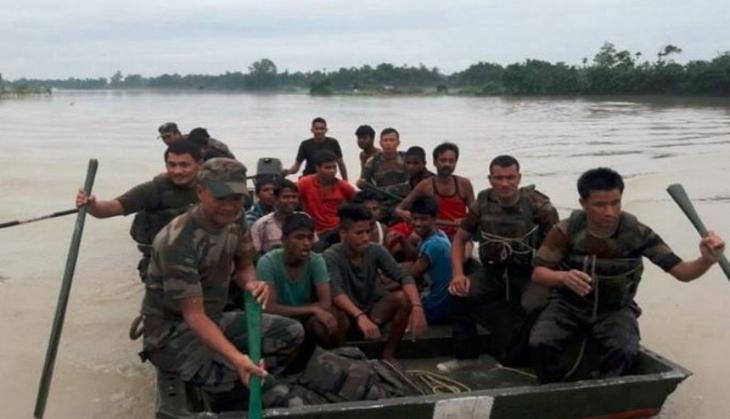 Bihar: Army Column, ETF deployed in flood-affected areas for rescue operations