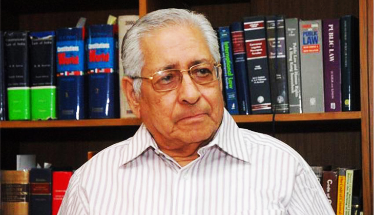 Rajnath Singh condoles demise of former Attorney General Soli Sorabjee