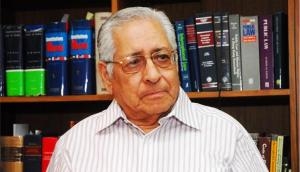 Rajnath Singh condoles demise of former Attorney General Soli Sorabjee