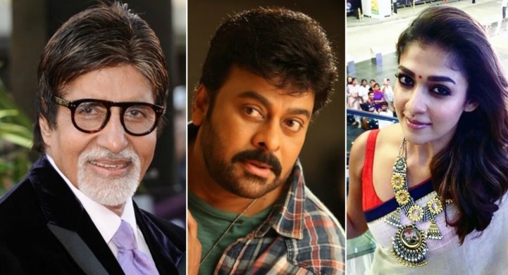 Sye Raa Narasimha Reddy​ : SS Rajamouli revealed the first look poster of Amitabh Bachchan, Chiranjeevi, Nayantara​ film