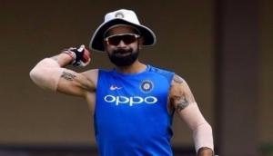 Virat Kohli rushes to TV crew member who got hit by the cricketer's shot during practice session