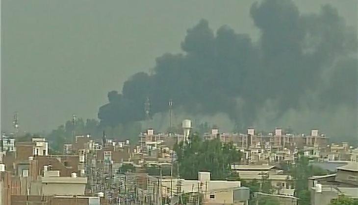 Visuals from Haryana's Sirsa, violence continues after, RamRahimSingh's conviction.jpg