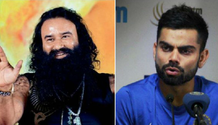 Rape accused Gurmeet Ram Rahim claims he taught cricket to Indian captain Virat Kohli
