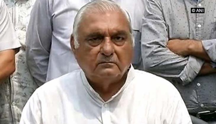 Hooda blames Haryana's 'lawlessness' for increased crime