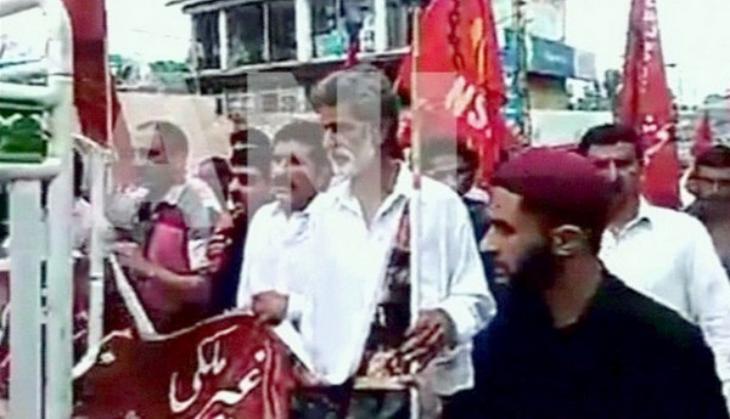 Protest erupts in PoK: JKNAP, NSF demand release of political prisoners