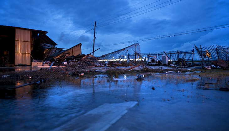 In photos: Tropical storm Harvey causes widespread destruction in Houston