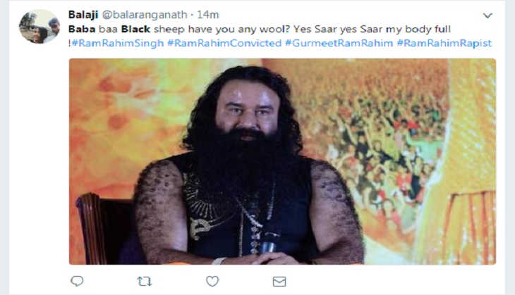 Ram Rahim Sentencing: Twitter rejoices on verdict says, '10 years for Baba black sheep!'