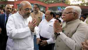 We handled it with restraint, patience: Khattar claims a clean chit in Dera violence, submits report to Amit Shah