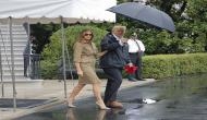 Melania Trump wears heels again on way to Texas