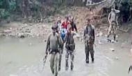 CRPF personnel carry woman suffering from high fever on stretcher for 7 km