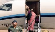 Sushma Swaraj heads back home after four-nation visit