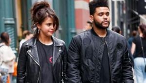 Selena Gomez's twinning moment with beau The Weeknd