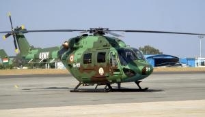Dhruv helicopter crashes in Ladakh, all crew members safe